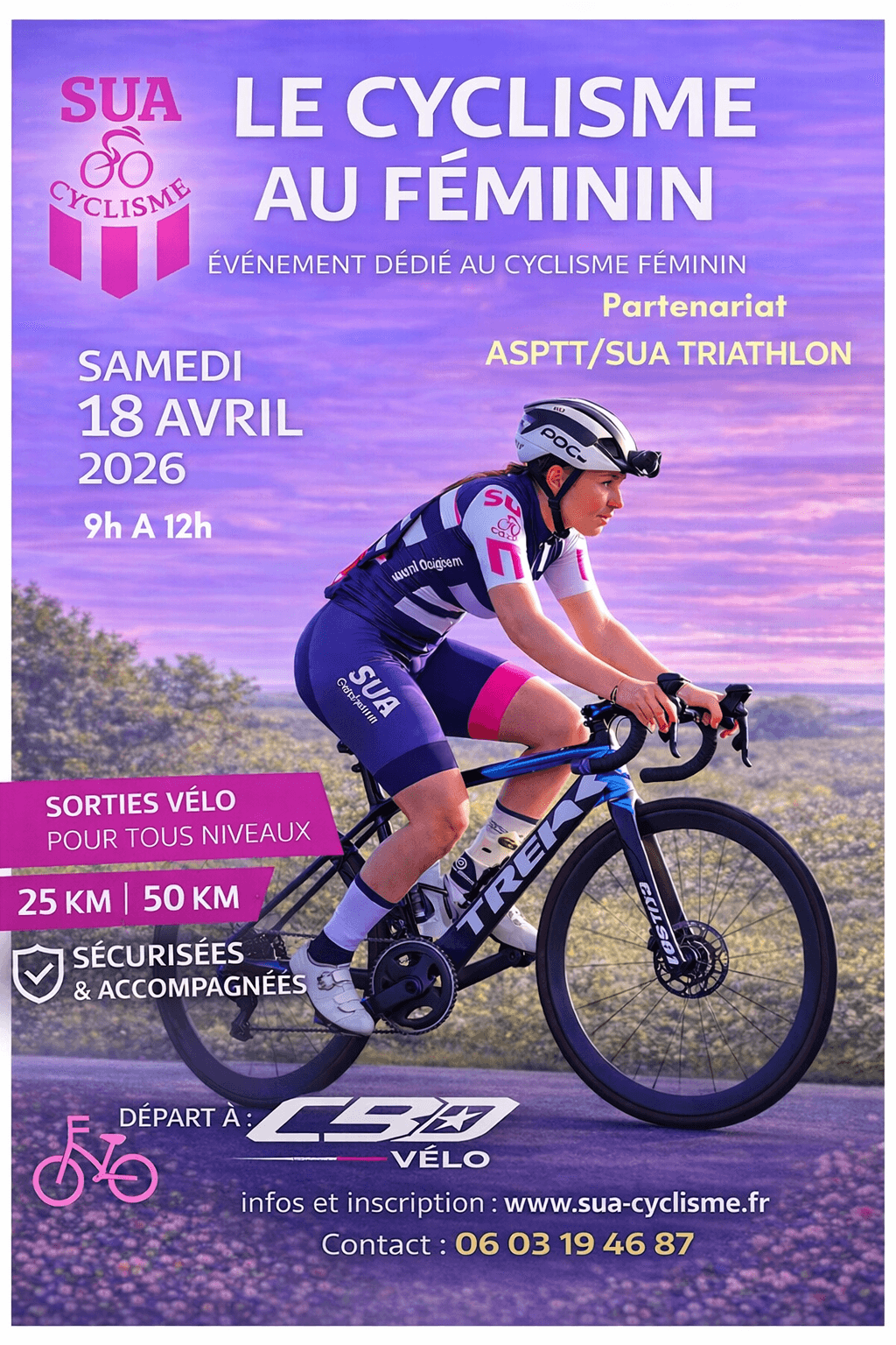CYCLISME AU FÉMININ
